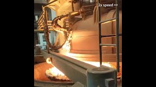 VOD Steelmaking Process - Vacuum Oxygen Decarburization #steelmaking #steelproduction #metallurgy