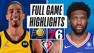 Game Recap: 76ers 133, Pacers 120