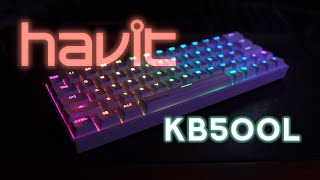 Taking a deep look at the HAVIT KB500l—a 60%, mechanical, RGB keyboard screenshot 3