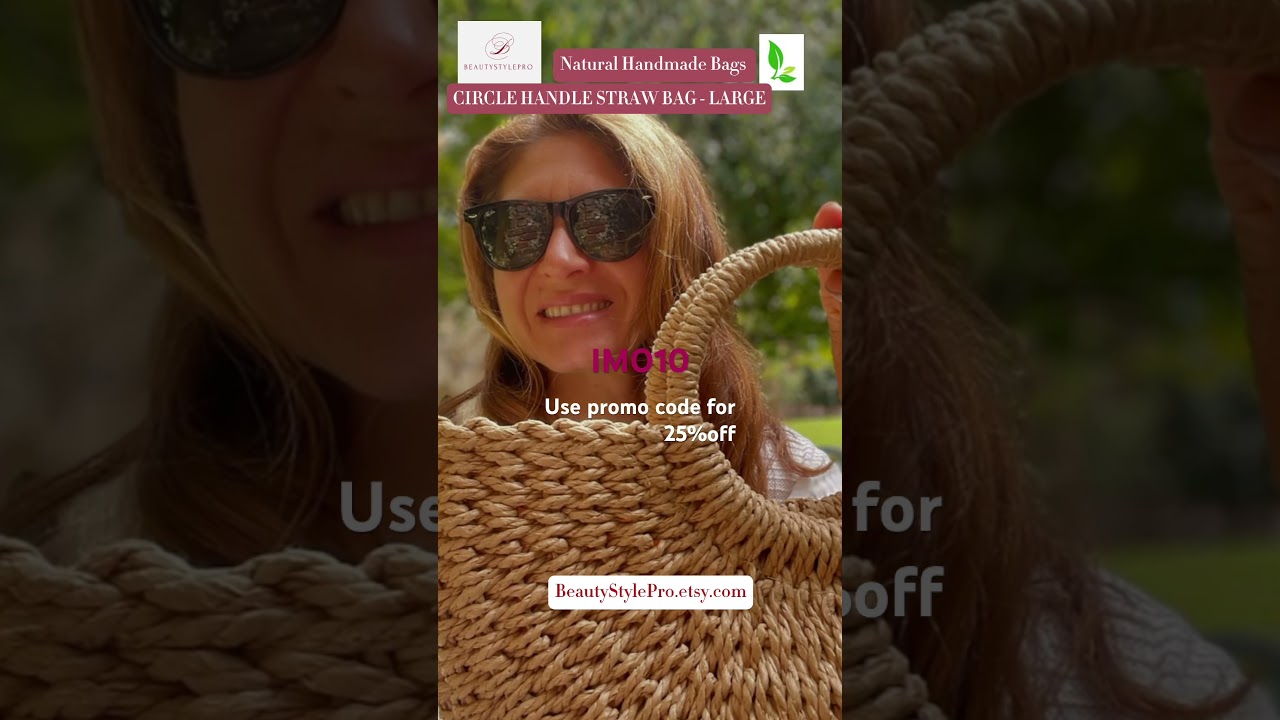 Handmade Summer Bags🌸Sustainable& StylishAccessories 🌸🌸