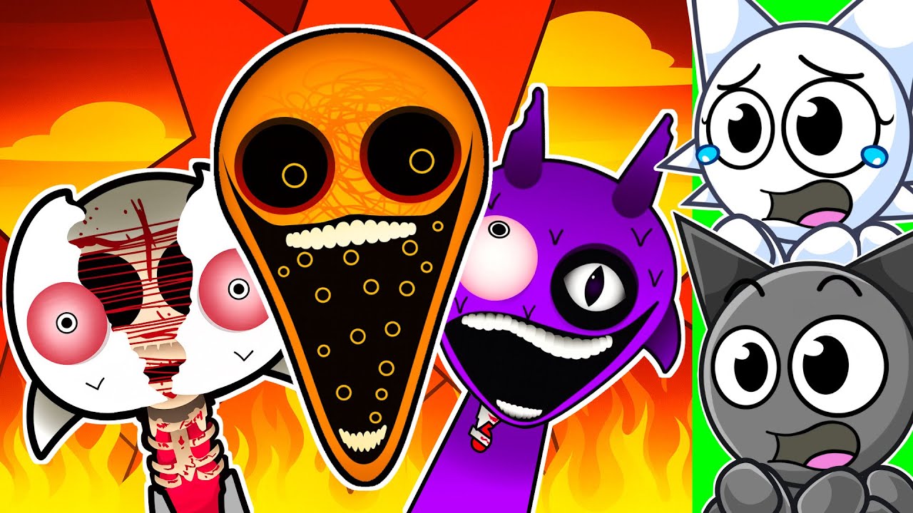 SPRUNKI Мистер Сан завоёвывает ВЕРХ — это СЛЕДУЮЩИЙ УРОВЕНЬ! (Это на самом деле очень страшно)