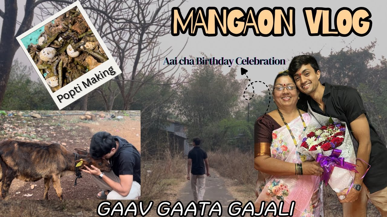 MANGAON VLOG | AAI CHA BIRTHDAY | DEEPESH UTEKAR 
