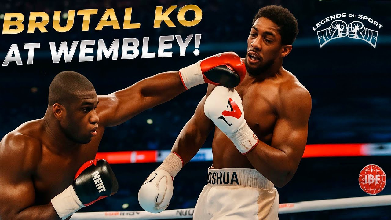 Daniel Dubois vs Anthony Joshua | Brutal KO at Wembley! 🥊 IBF Heavyweight Title Defense Highlight