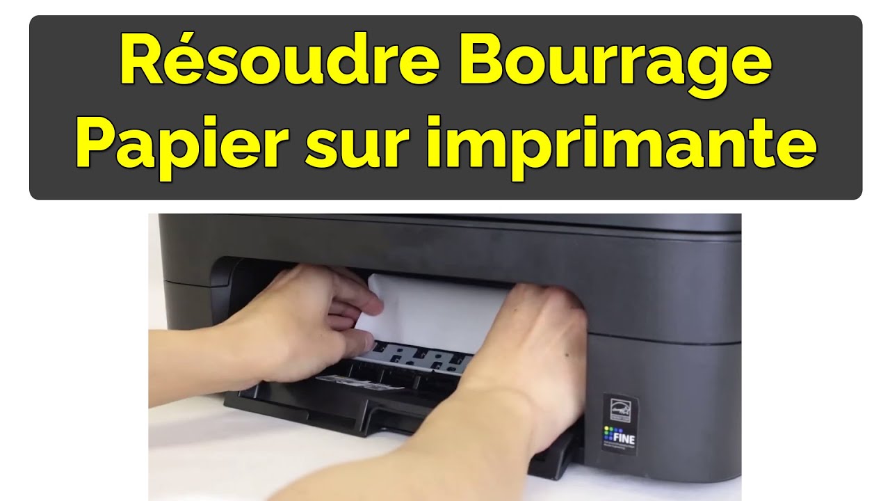 Comment résoudre le Bourrage Papier d’une imprimante