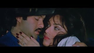 Anil kapoor and Meenakshi Hot Romantic kissing scene