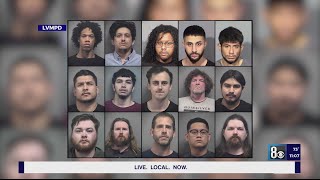 Las Vegas police: 15 men arrested during child sex predator undercover operation