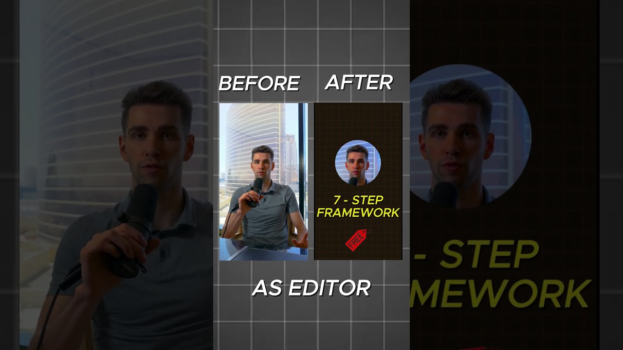 AS EDITOR DAY 7 OF Editing short-form content 🔥❤️