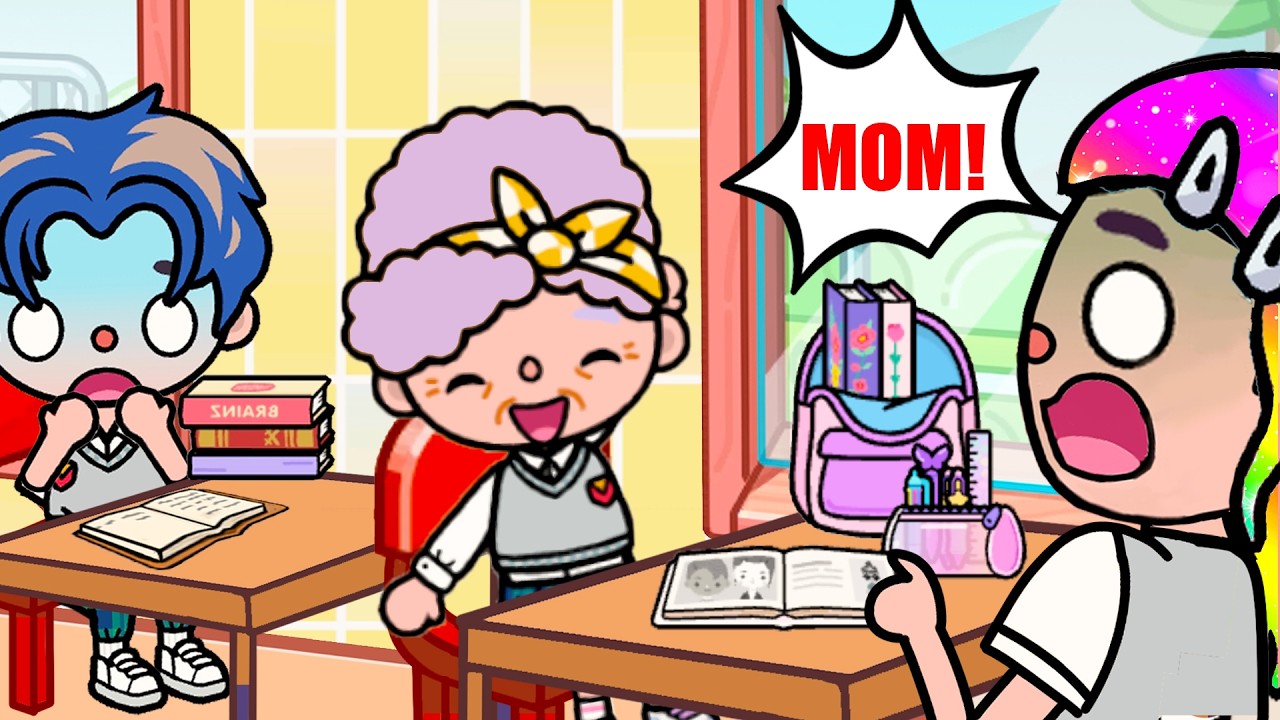 My Mom Is My New Classmate | Sad Story | Toca Life Story | Toca Boca