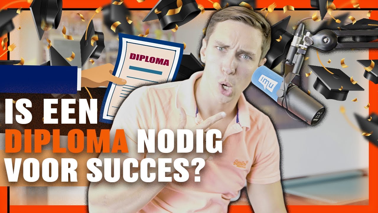 Succesvol zonder diploma raden wij aan te stoppen met school? YouTube Succesvol zonder diploma raden wij aan te stoppen met school? YouTube