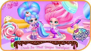 Candylocks Hair Salon - Style Cotton Candy Hair #23 | Tuto TOONS | Fun Mobile Game | HayDay screenshot 2