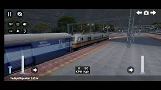 Indian Train Driving 3D Night Mode+ New ICF Coach Gameplay Video Android IOS