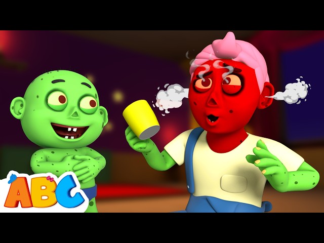 Five Crazy Zombies Midnight Adventure | Spooky Songs for Kids