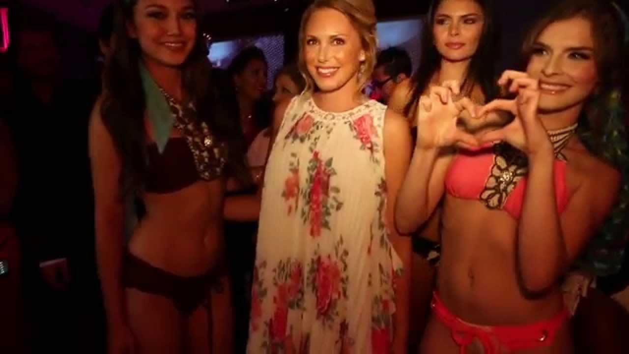 beautycon VIVA GLAM MAGAZINE and SOCIETY UNICI present Lela Pearce swimwear line