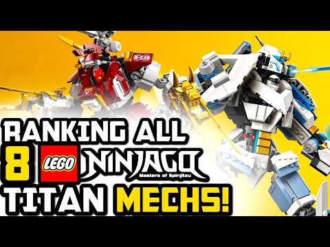 Ranking All 8 Ninjago Titan Mechs! 🤖