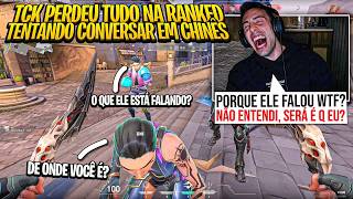 TCK JOGOU RANKED NA CHINA e NÃO TANKOU OS CHINESES CONVERSANDO com ELE!