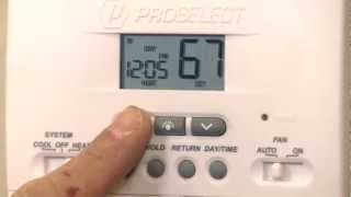 How To Install a Programmable Thermostat with Mensch with a Wrench