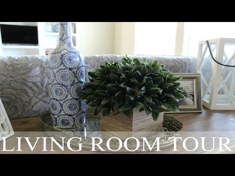 HOUSE TOUR | Foyer & Living Room Tour | Decor Tips + Ideas | Rustic Chic