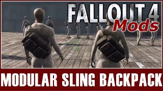 Fallout 4 Mods - Modular Sling Backpack screenshot 4