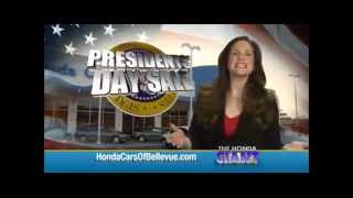 2013 Presidents Day Sale Commercial for Honda Cars of Bellevue ...an Omaha Honda Dealer!