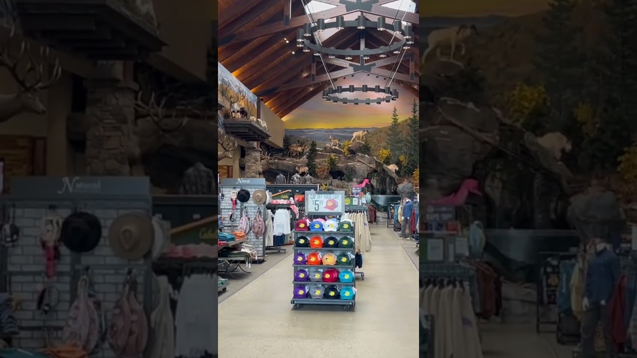 Магазин для рыбаков и охотников Bass Pro Shops North Carolina USA