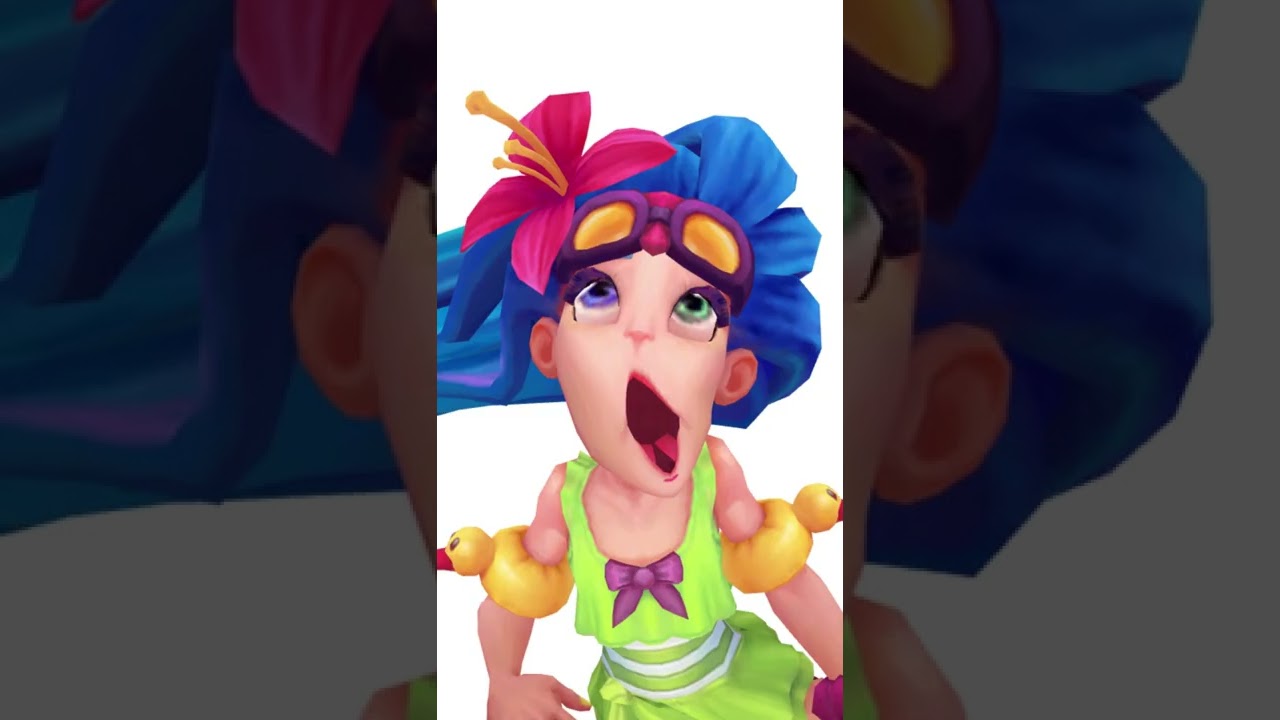 Zoe Splash Art VS Model In Game | League of Legends