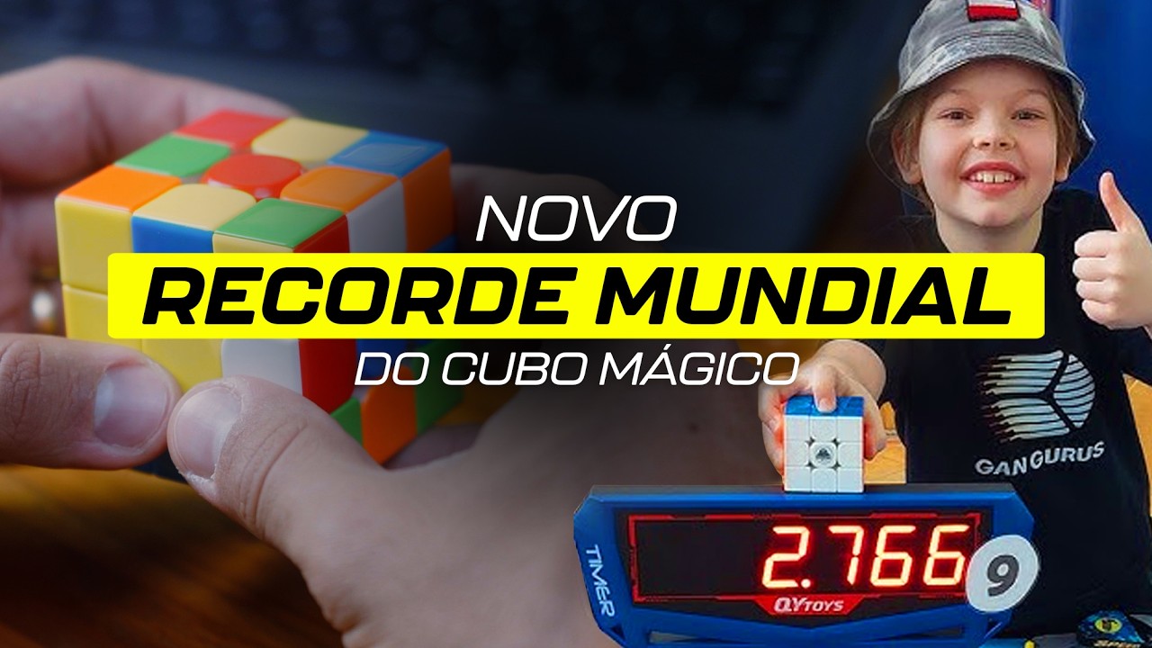 CUBO MÁGICO EM 2 SEGUNDOS - RECORDE MUNDIAL 2026