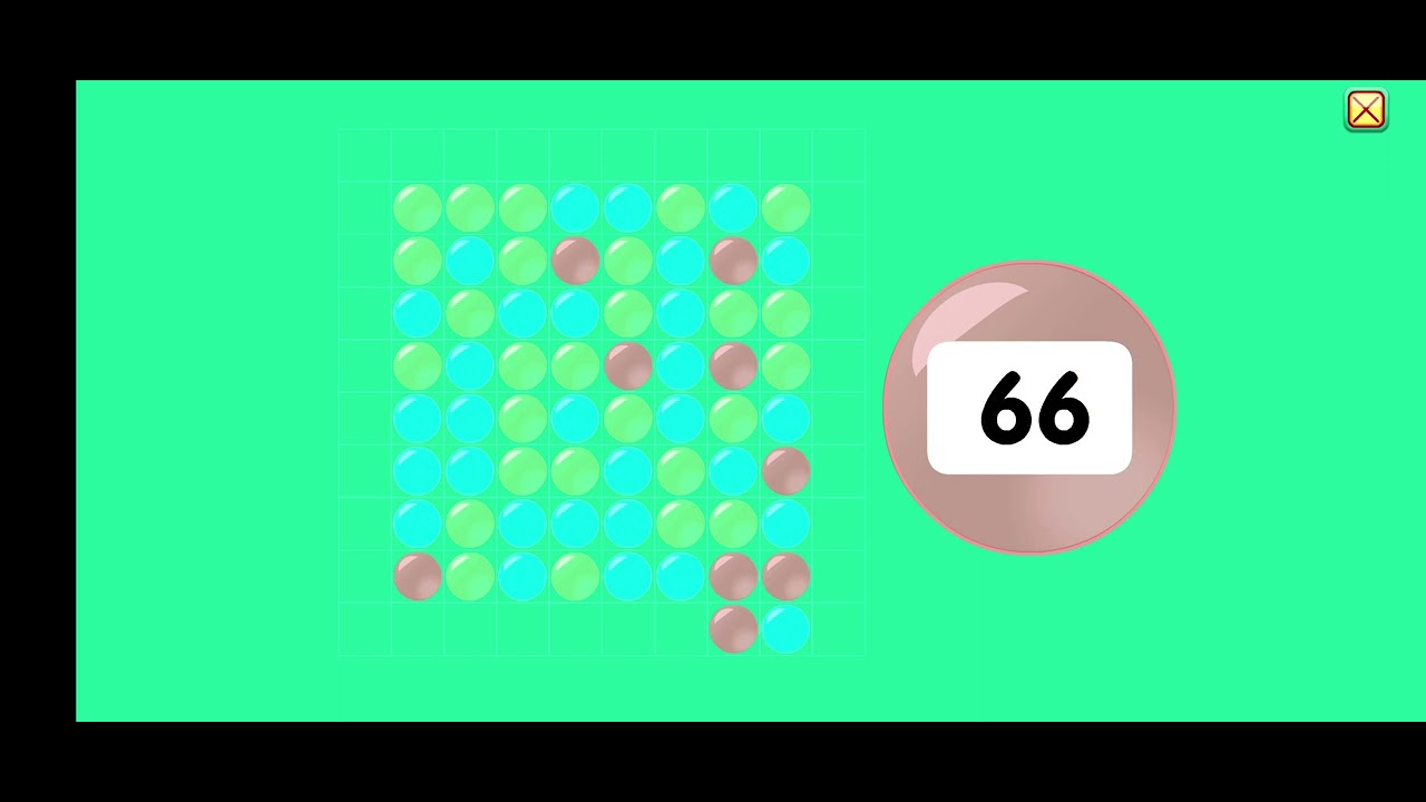 Pop Bubbles Countdown 100 to 1 Math for Children - YouTube