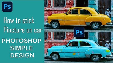 🔥 How to Put Any Picture on a Car in Photoshop | Realistic Car Wrap Tutorial