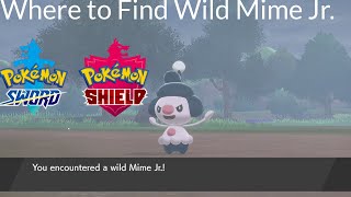 Pokemon Sword And Shield - Where To Find Wild Mime Jr.