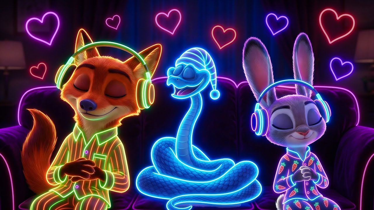 (Без перерывов) Зверополис 2 - Мгновенно засыпайте 💤 Выделение мелатонина, прекратите слишком мно...