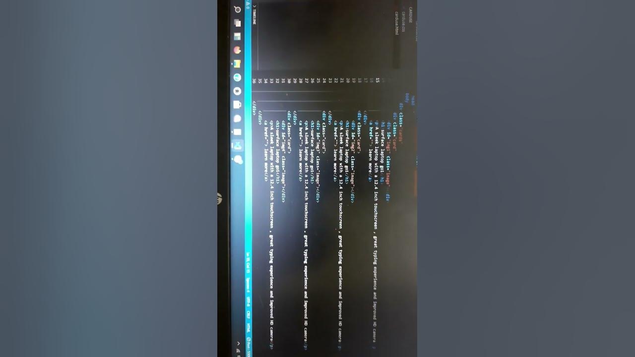 how to crate a card for a html &css - YouTube