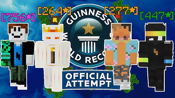 Hypixel Bedwars Fastest 4v4v4v4 Win World Record