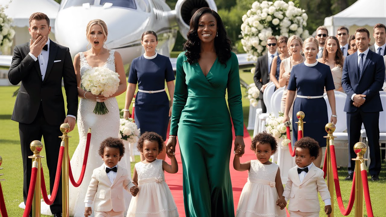 HE INVITED HIS POOR EX TO HIS WEDDING TO DISGRACE HER, BUT SHE CAME IN A PRIVATE JET + QUADRUPLETS.
