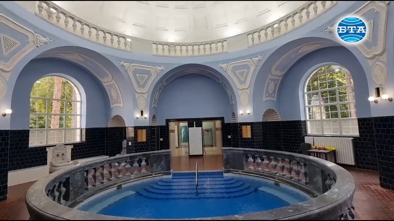 Минералната баня в Банкя бе открита днес - YouTube