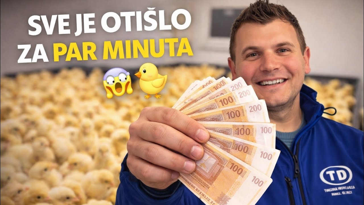 Sve je otišlo za par minuta | prodaja pilića uživo 🐥