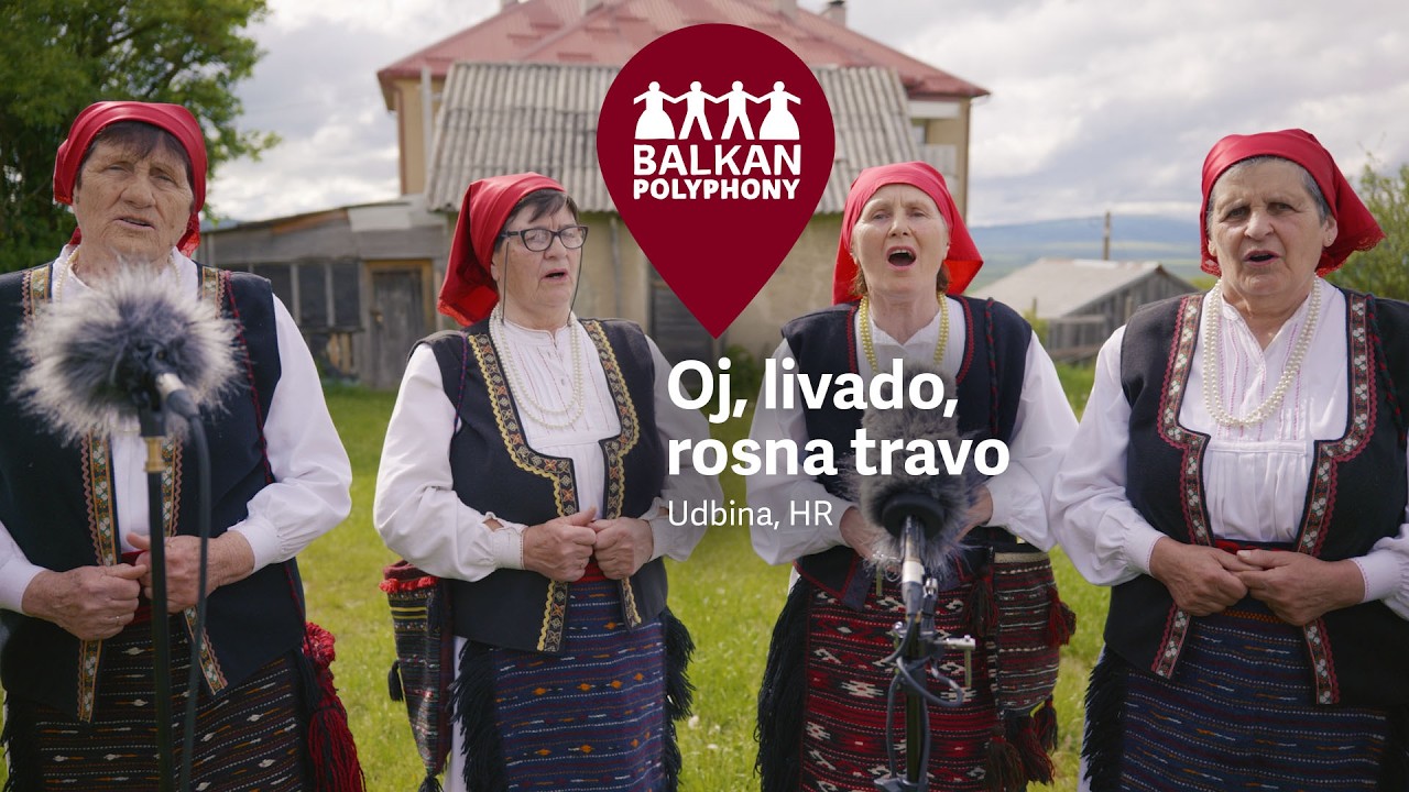 Oj, livado, rosna travo – Udbina, HR