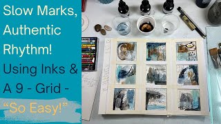 Famous Intuitive Mark-Making with Ink (9-Grid) | Art Journaling for Beginners Profile