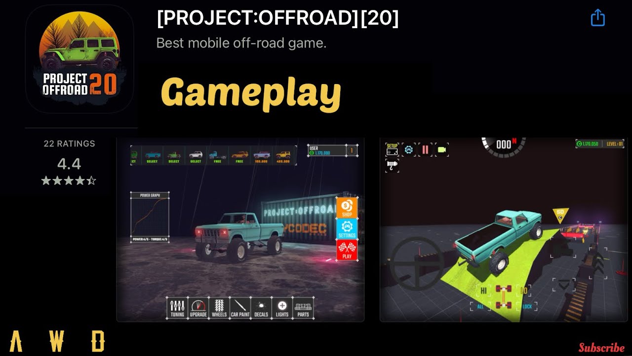 PROJECT[OFFROAD][20] Gameplay YouTube