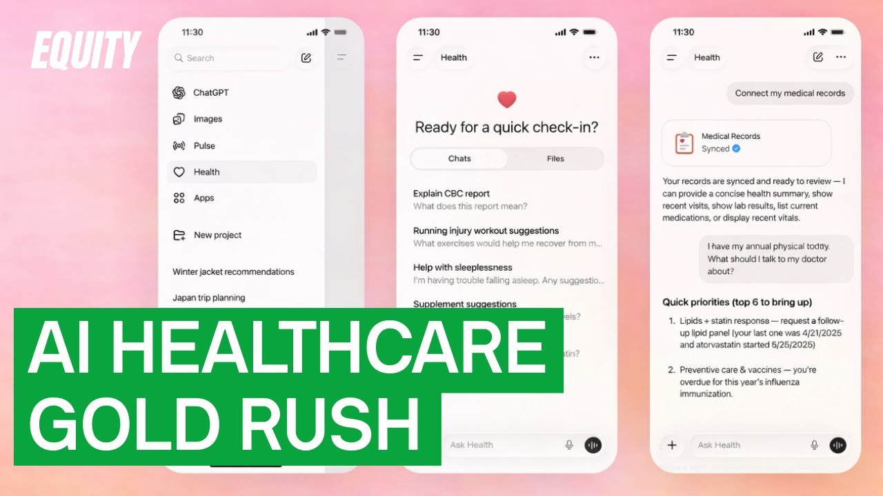 The AI healthcare gold rush is here | Equity Podcast