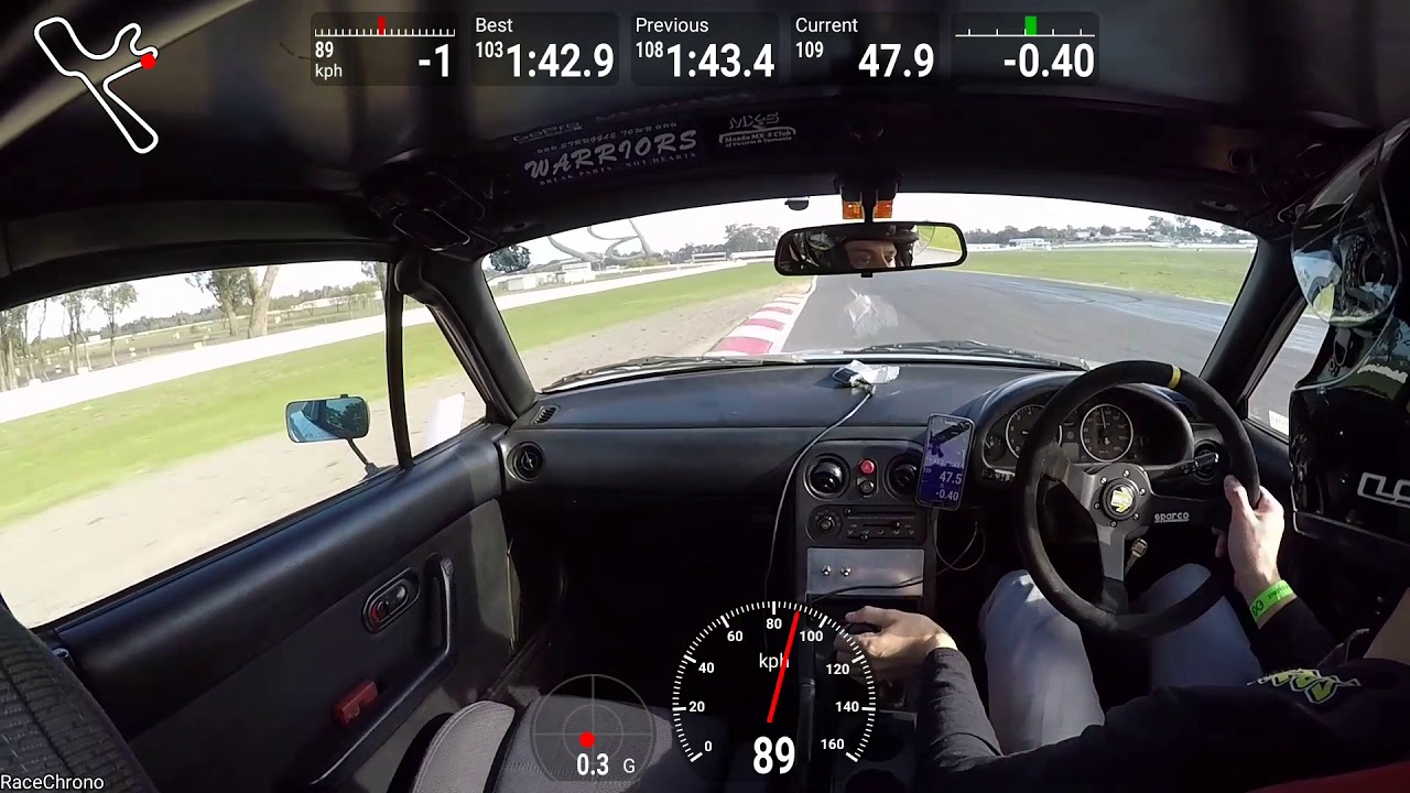 Winton Motor Raceway - Mazda MX-5 1:42.9 - EXE Club 09/06/2019