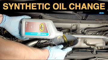 How To Change Your Oil - Synthetic Oil Change DIY