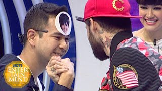 Raffi Ahmad dan Diego Adu panco [ Dahsyat [ [ 04 Agustus 2015 ]