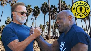 Goat Bodybuilding Legends Train Together | Arnold Schwarzenegger & Ronnie Coleman