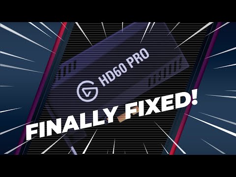 HOW TO FIX ELGATO HD60 PRO AUDIO/VIDEO ISSUES