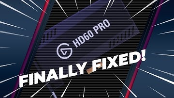 HOW TO FIX ELGATO HD60 PRO AUDIO/VIDEO ISSUES