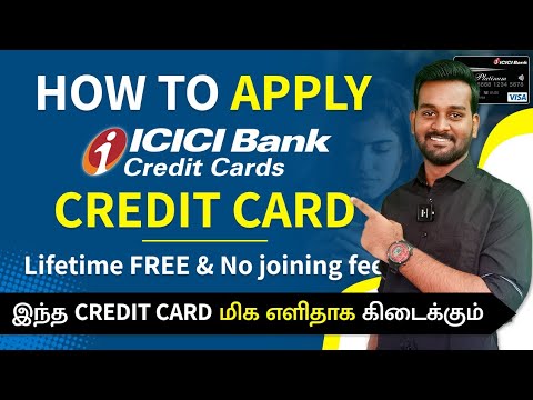 How to Apply For ICICI Bank Credit Card Online in Tamil  ICICI Lifetime FREE Platinum Card