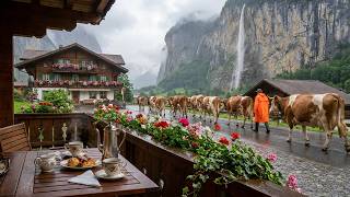 Switzerland 4K Rainy Day Driving Tour 🇨🇭 | Ultra‑Luxury Cinematic Scenery (Spring 2026) screenshot 4
