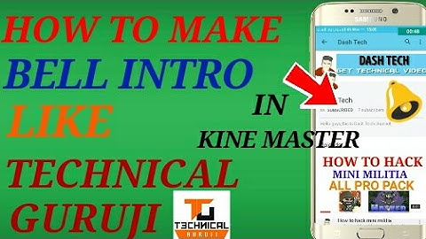 How to make intro Like Technical Guruji Full Hindi Tutorial Easy...
