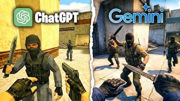 ChatGPT vs Gemini: The IMPOSSIBLE Counter-Strike Prompt