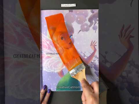Tinkerbell was NOT a fairy?twisted Disney pt.2 #shorts #art #fypシ #disney